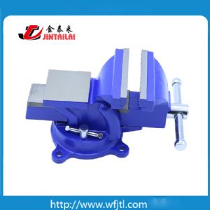 Super-light duty Bench Vice With Anvil Swivel