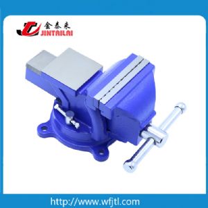 Super-light duty Bench Vice With Anvil Swivel