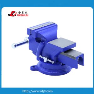 Super-light duty Bench Vice With Anvil Swivel