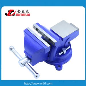 French Type Bench Vise With Anvil Swivel