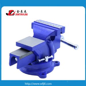 French Type Bench Vise With Anvil Swivel
