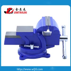 French Type Bench Vise With Anvil Swivel